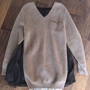 SACAI for Undercover wool sweater
